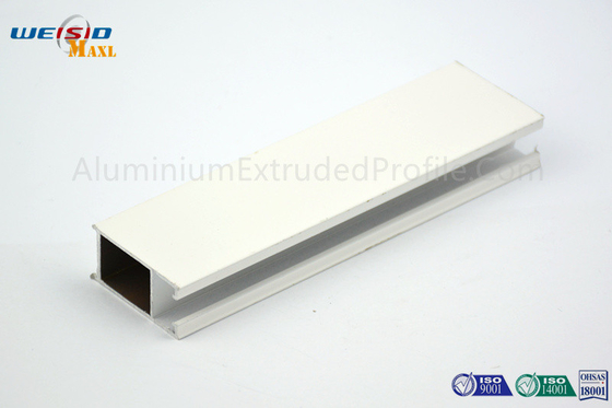6 Meters Length White Powder Coating Aluminium Profiles Window Frames