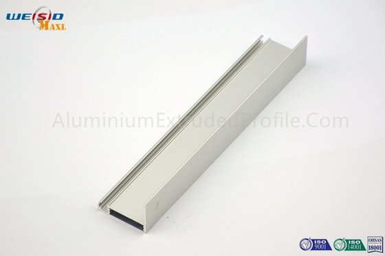 Electrophoresis Aluminium Extruded Profile Silver Windows Frame Furniture