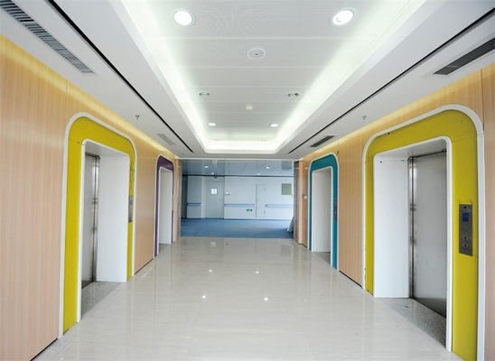 Office / hotel Fireproof Interior Decorative Metal Wall Panels With 3mm 4mm Thickness