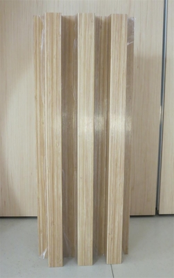Wooden Looking Film Coated Decorative Metal Wall Panels B2 Grade Fireproof