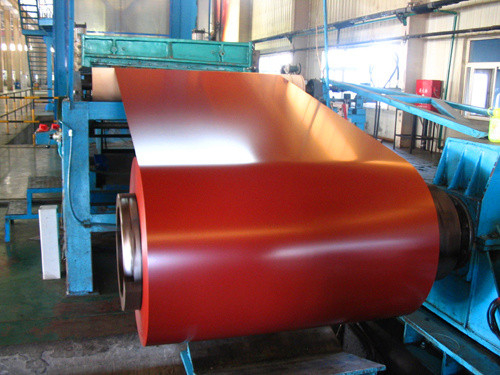 Decorative PE/PVDF Color Coated 1050 1060 Aluminum Coil , 0.1mm - 6mm Thickness