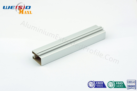Extrusion Aluminum Window Frame AA6063 T5 Anodized Aluminium Profile Silver Color