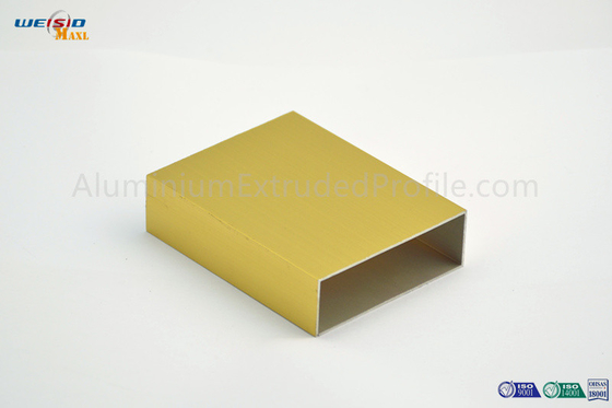 Sliding Door Frames Anodized Aluminum Profiles With 1.2mm Thickness