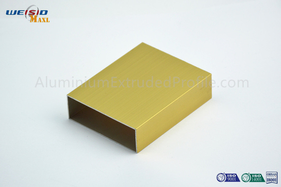 Sliding Door Frames Anodized Aluminum Profiles With 1.2mm Thickness