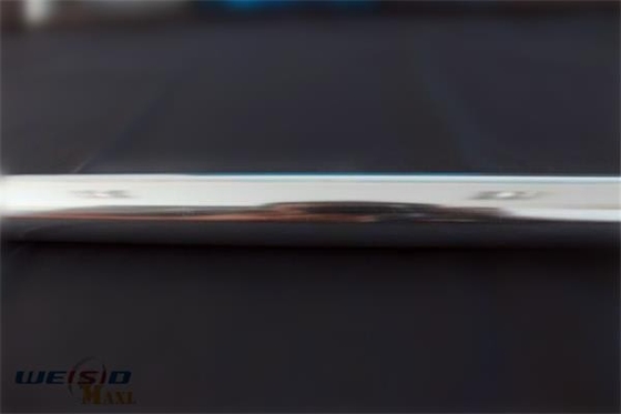 Sliver Mirror Polished Aluminium Profile For Bacony Rail Polished Aluminum Extrusion Profiles
