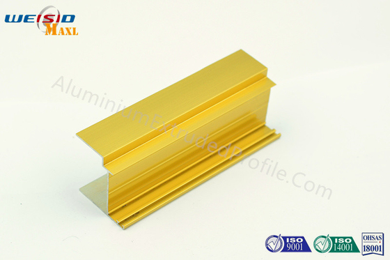 1.2mm Thickness Chemical Polishing Aluminium Profiles For Windows Frame