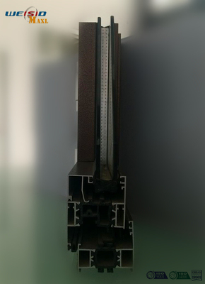 Construction AA6063 T5 Aluminium Window Profiles / Wood Aluminum Structural Shapes