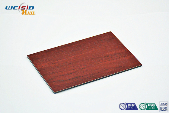 Wood Grain Luxury Decorative Metal Wall Panels of Aluminium Composite
