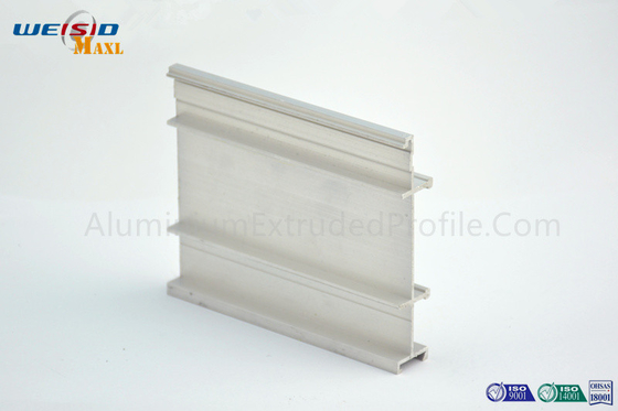 Extruded Industrial Aluminum Profile With Thin Wall Mill Finish 6 Meters Max Length
