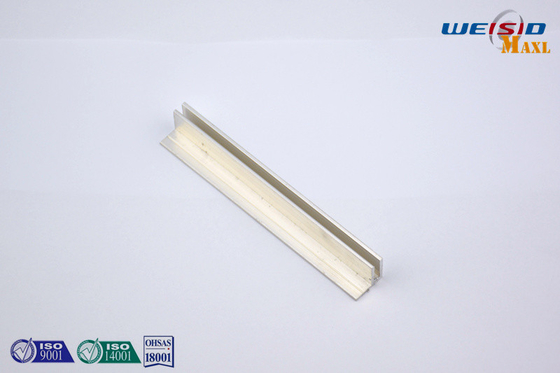 Anodizing / Powder Coating / Electrophoresis Extruded Aluminum Profile With Thin Wall Mill Finish