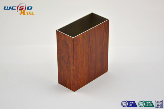 Wooden Surface Aluminum Section Aluminium Sliding Window Frame