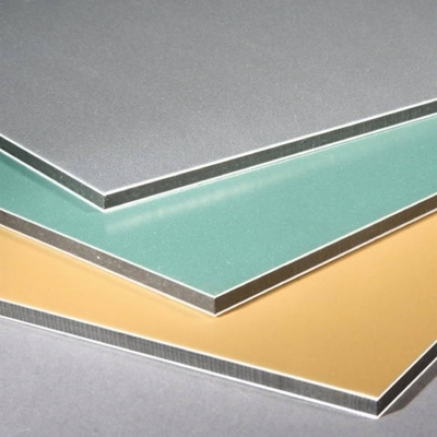 PVDF / PE High Intensified Aluminium Composite Panel For Outdoor Building Decoration
