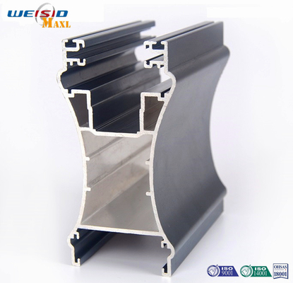Sliding open style and double glazed Aluminum sliding windows Profile