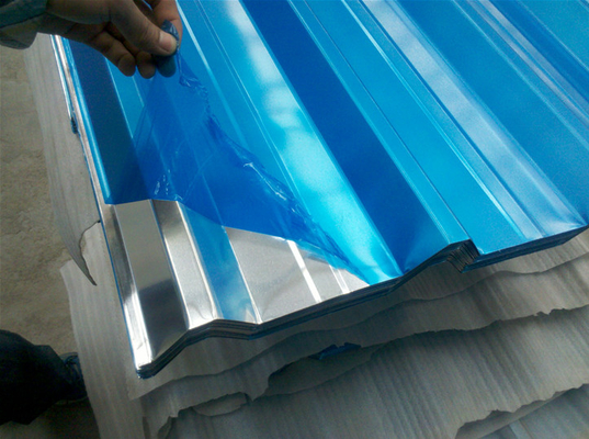 Mill Finish corrugated Aluminum Sheets for Construction roofing / wall