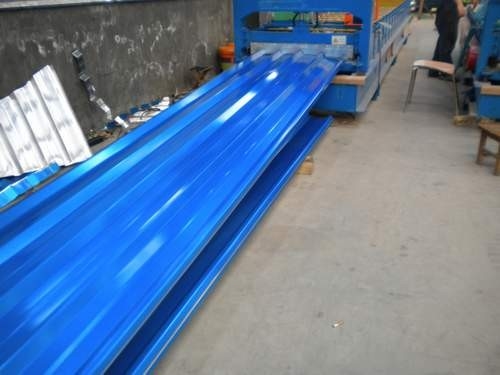 Corrugated galvanized steel sheet zinc aluminum sheets , 0.3mm-6mm Thickness