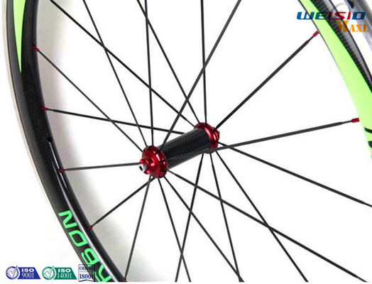 50mm Clincher Bicycle Aluminum Road Bike Wheels With Mrcarbon Logo