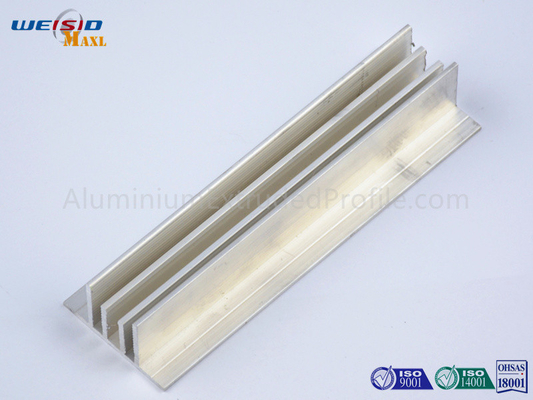 Glass Curtain Wall Industrial Aluminum Profile , Aluminum Extruded Shapes