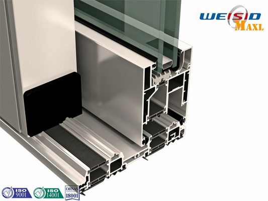 AA6061 T6 Aluminium Extruded Profile Powder Coated For Doors
